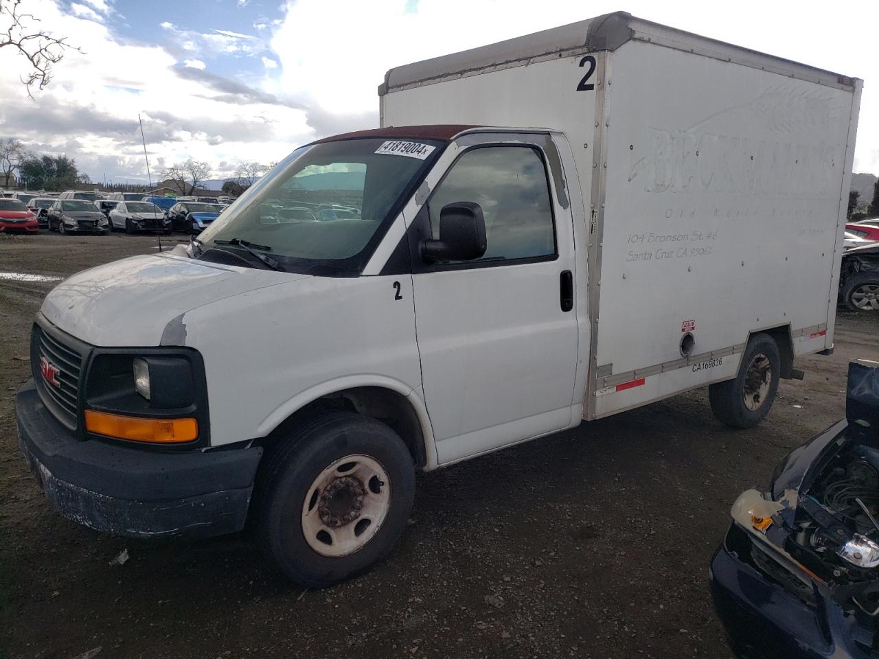 2003 gmc savana 3500 box truck