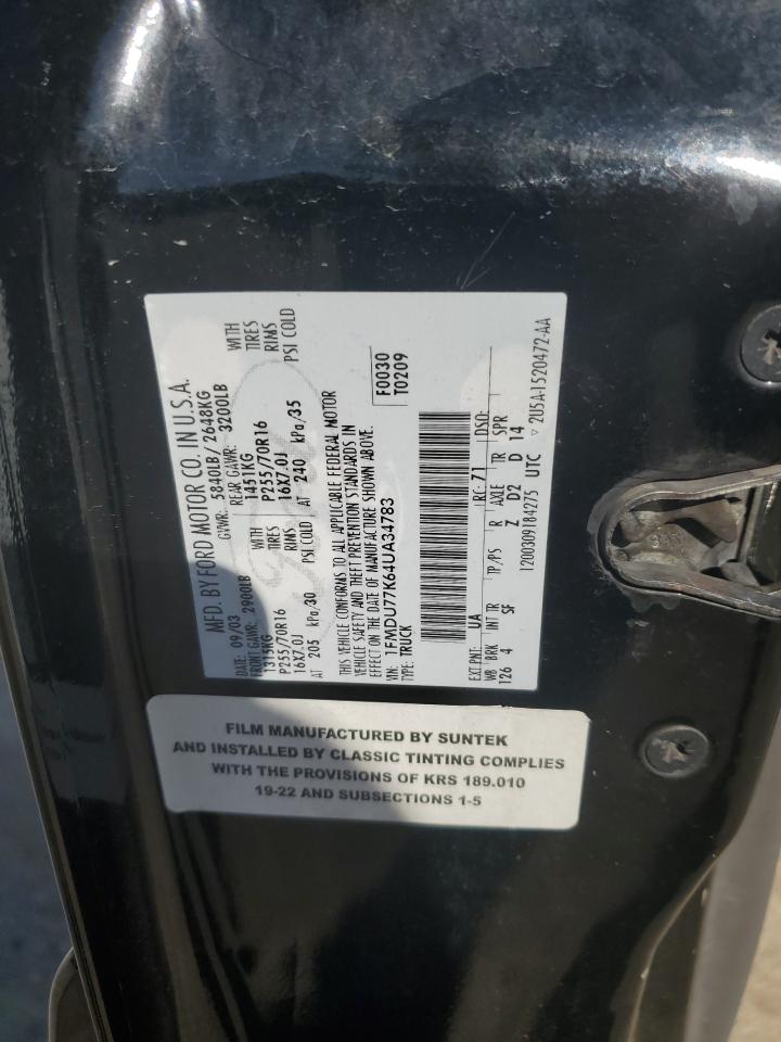 1fmdu77k64ua34783 1FMDU77K64UA34783 2004 Ford Explorer Sport Trac