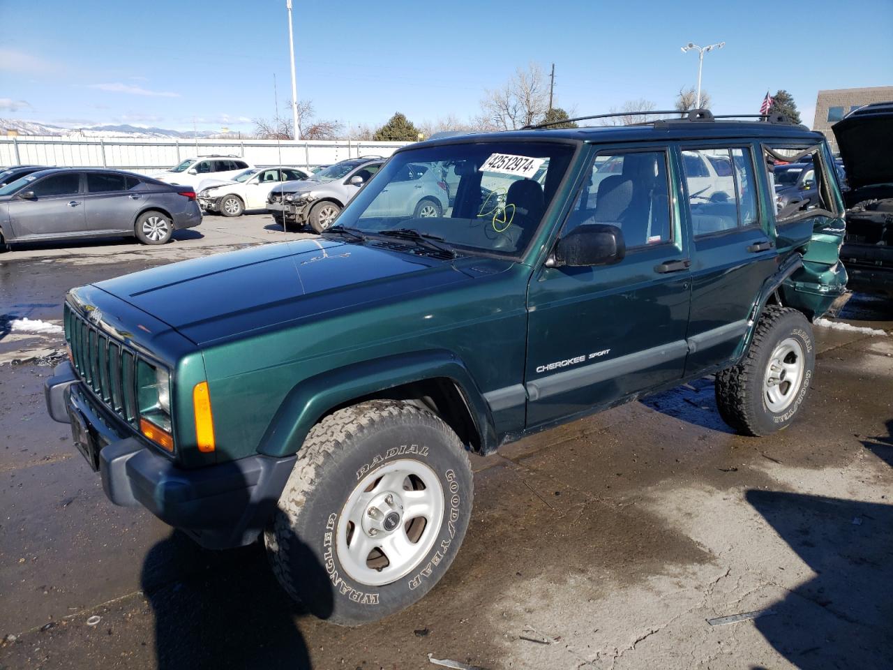 1J4FF48S91L514512 2001 Jeep Cherokee Sport