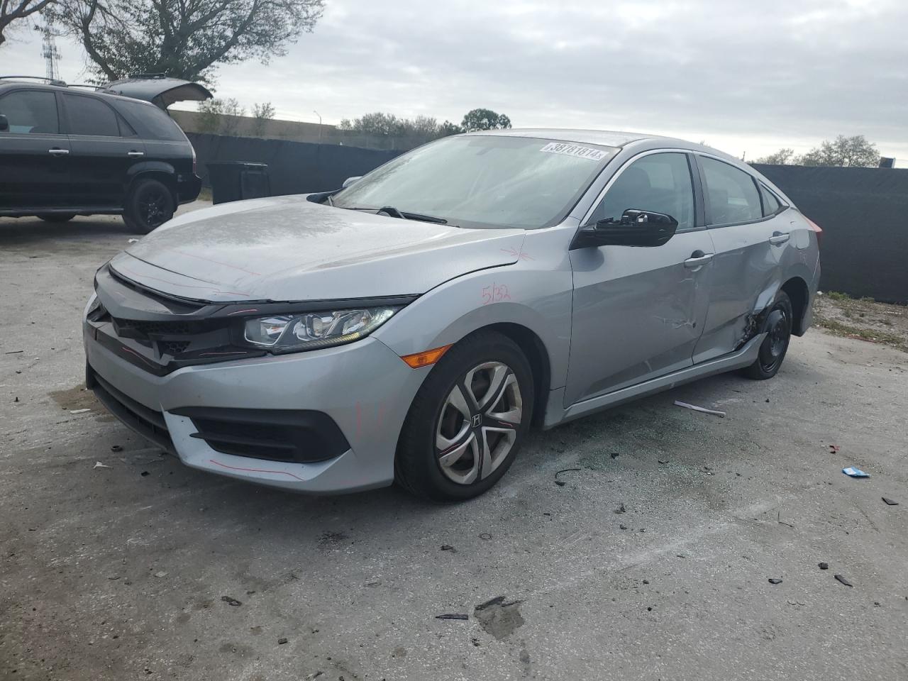 19XFC2F52GE052859 HONDA CIVIC 2016