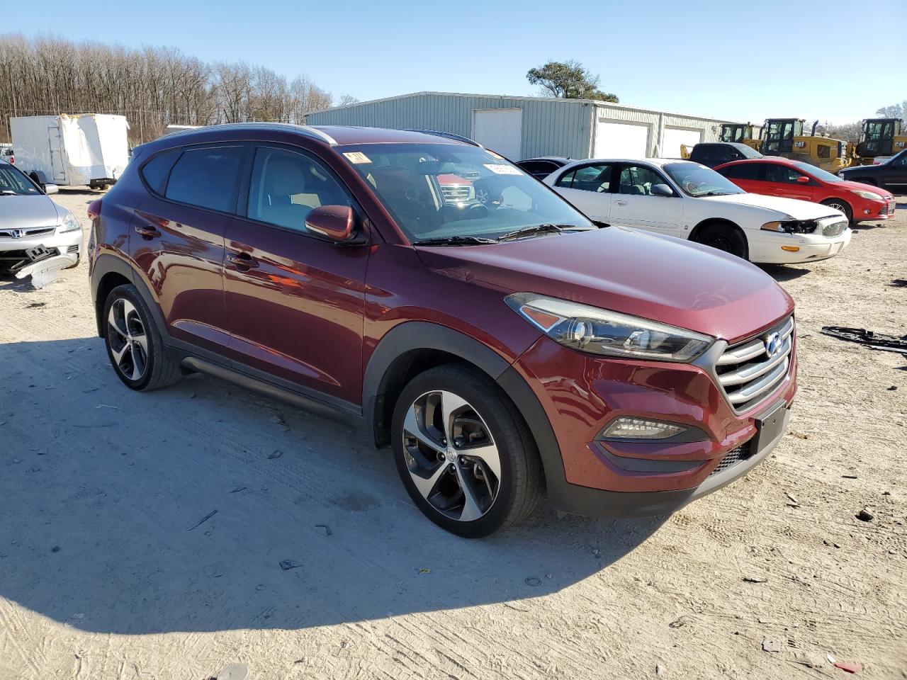 2016 Hyundai Tucson Limited vin: KM8J33A22GU112990