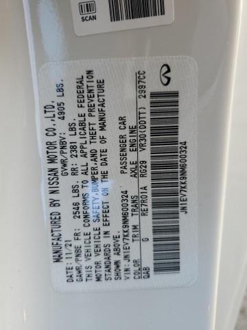 2022 INFINITI Q60 LUXE JN1EV7KK9NM600324
