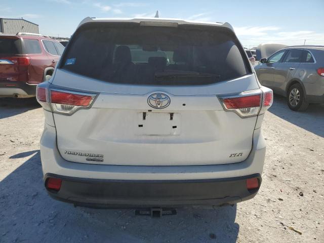 VIN 5TDKKRFH9ES011748 2014 Toyota Highlander, Xle no.6