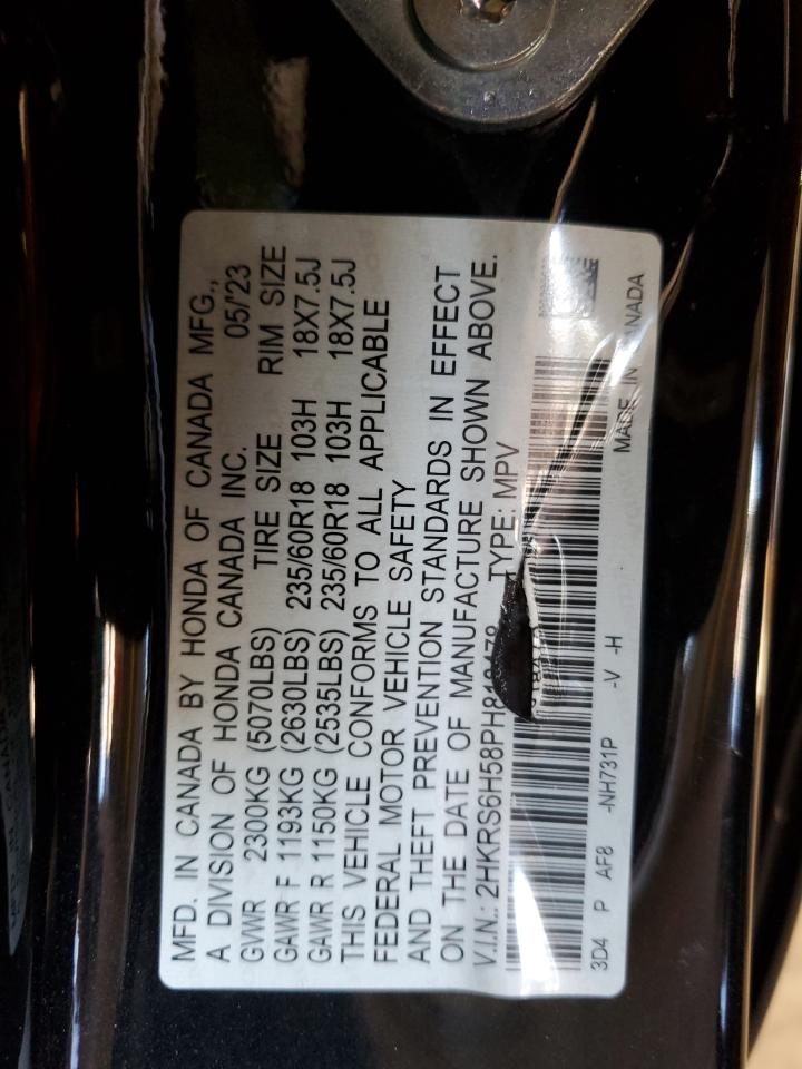 2HKRS6H58PH818478 HONDA CRV 2023