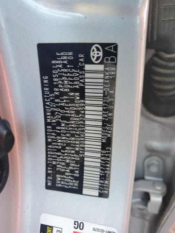 Image 12 of 2015 Toyota Corolla salvage vehicle - Lot #41888084 at Copart