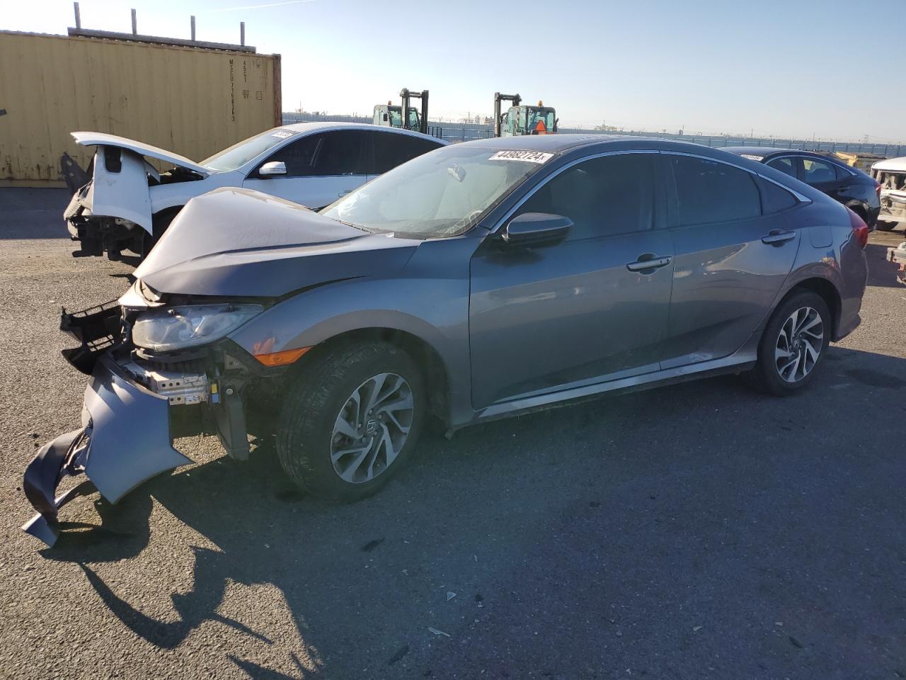 2018 Honda Civic Ex vin: 19XFC2F77JE209553