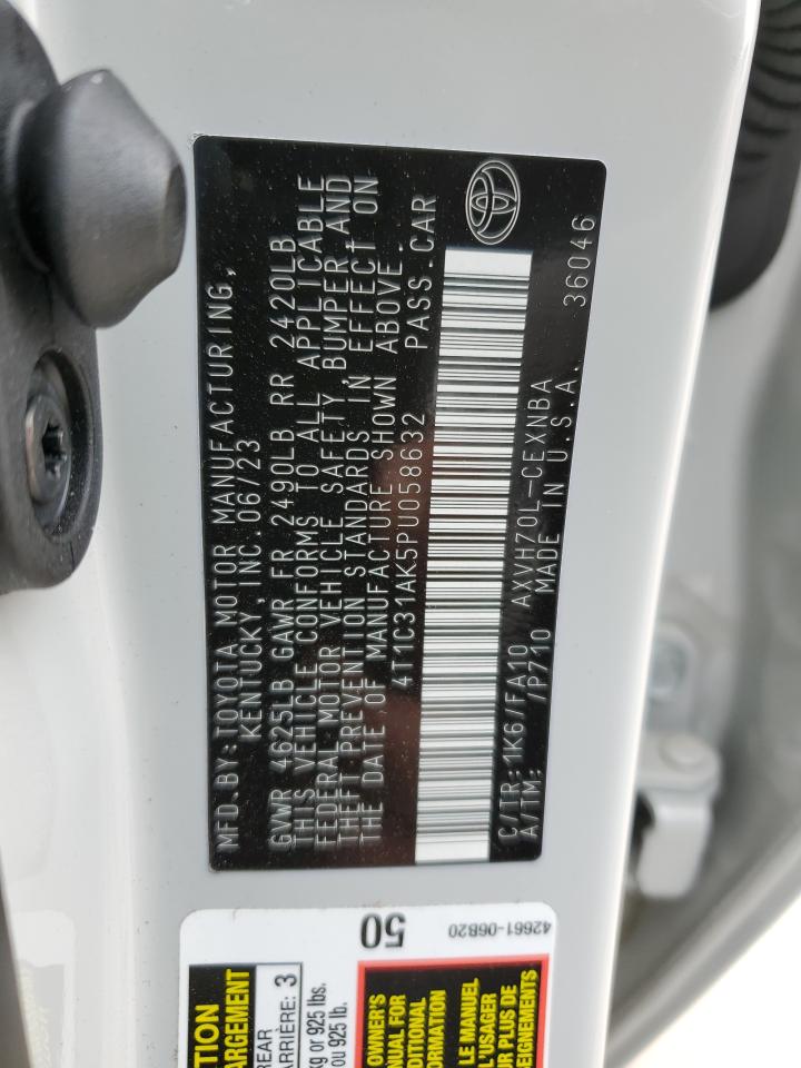4T1C31AK5PU058632 TOYOTA CAMRY 2023