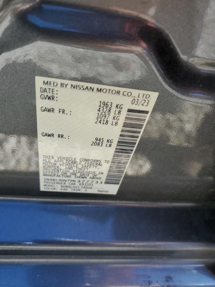 1N4BL4DV7PN377733 NISSAN ALTIMA 2023