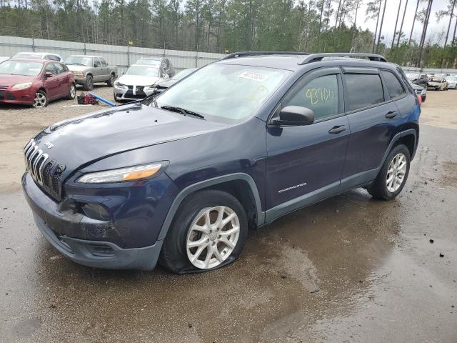 2016 Jeep Cherokee Sport VIN: 1C4PJLABXGW324318 Lot: 40772034