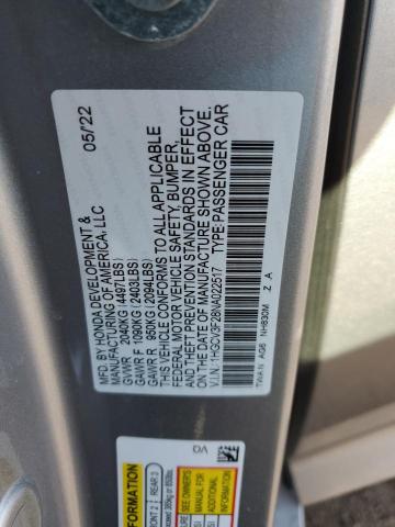 2022 Honda Accord Hybrid Sport VIN: 1HGCV3F28NA022517 Lot: 42376544