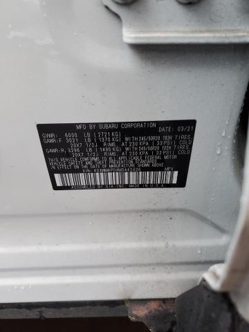 2021 SUBARU ASCENT LIM 4S4WMAPDXM3442426