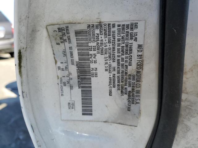 1998 Ford Taurus Lx VIN: 1FAFP52S1WA162584 Lot: 44627594