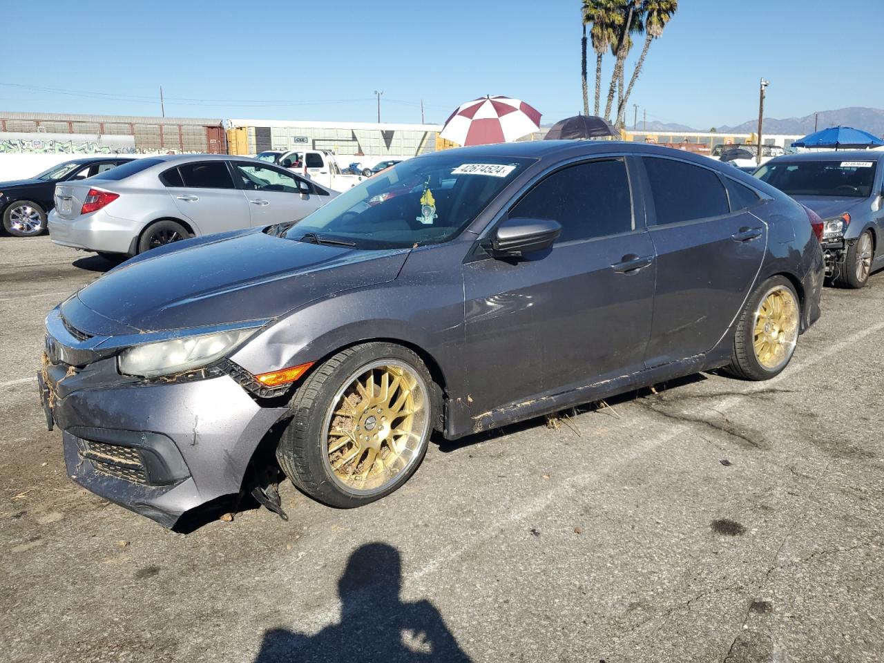 2HGFC2F54GH524226 HONDA CIVIC 2016