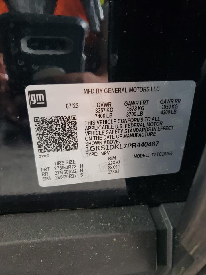 1GKS1DKL7PR440487 2023 GMC Yukon Denali