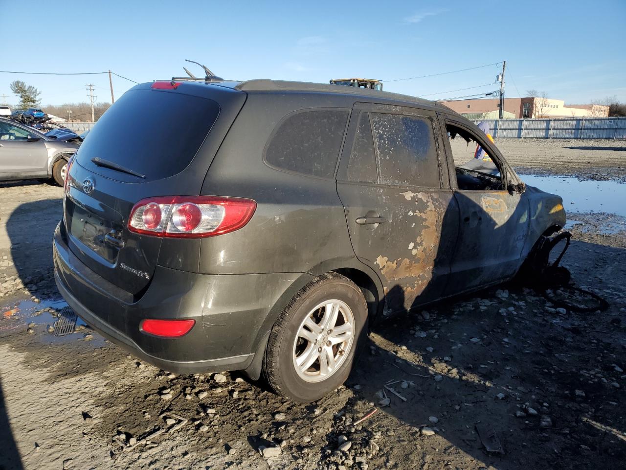 5NMSG3AB5AH368696 2010 Hyundai Santa Fe Gls