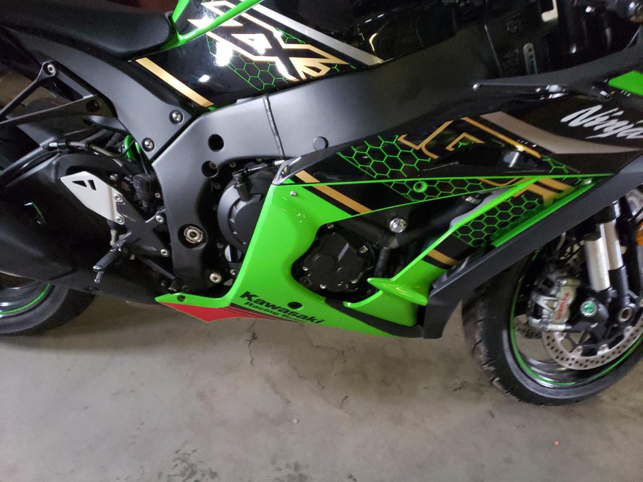 2020 Kawasaki Ninja ZX-10R at NY - Marlboro, Copart lot 43258324 