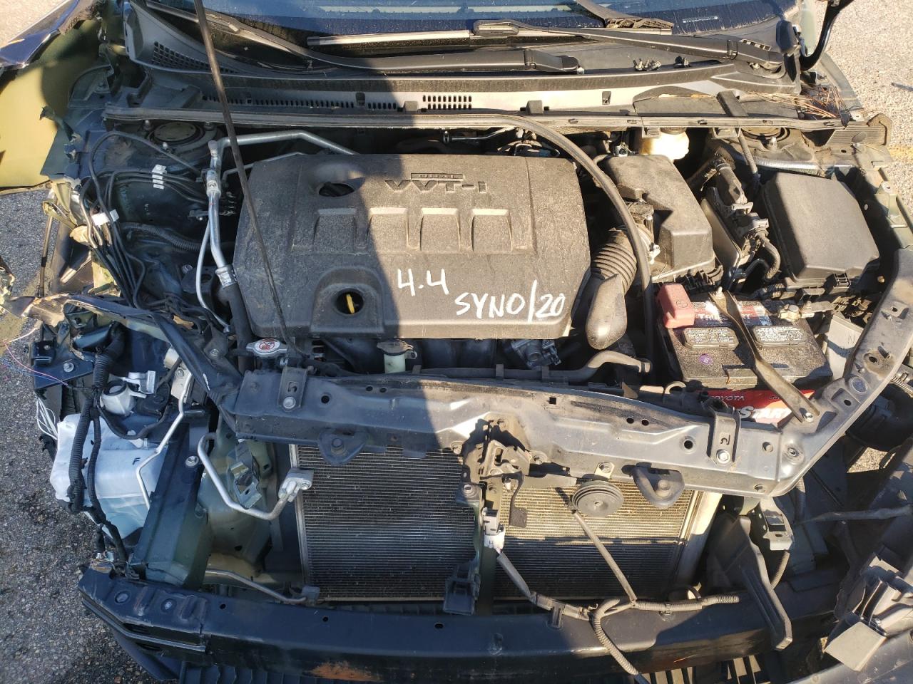 5YFBURHE7KP882522 TOYOTA COROLLA 2019