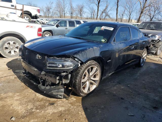 Lot #2455300696 2015 DODGE CHARGER R/ salvage car