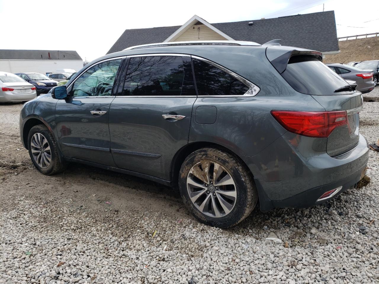 5FRYD4H48EB004410 2014 Acura Mdx Technology