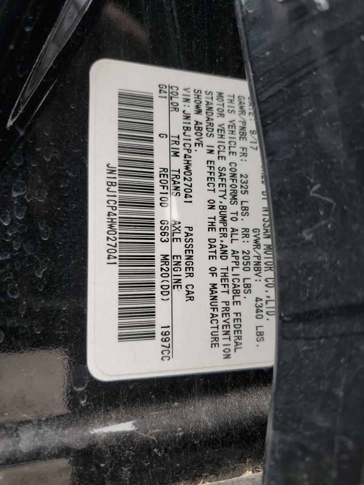 JN1BJ1CP4HW027041 NISSAN ROGUE 2017