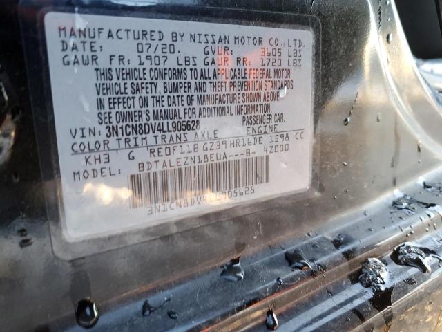 2020 NISSAN VERSA S 3N1CN8DV4LL905628