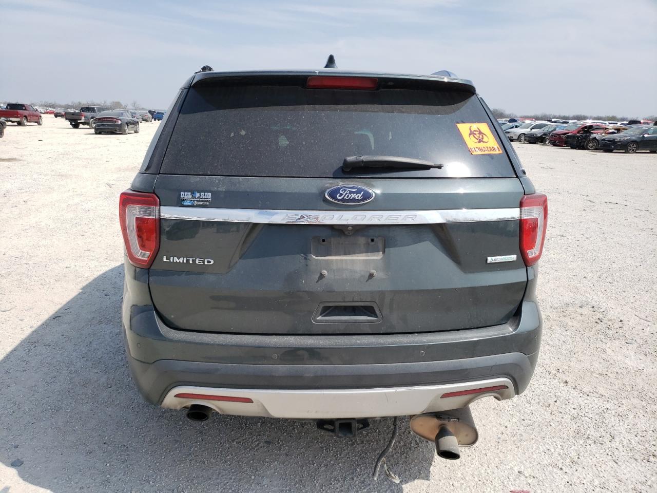 1FM5K7FH4GGB72129 FORD EXPLORER 2016