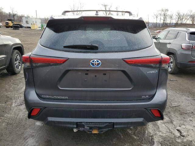 VIN 5TDGBRCH6MS524030 2021 Toyota Highlander, Hybri... no.6