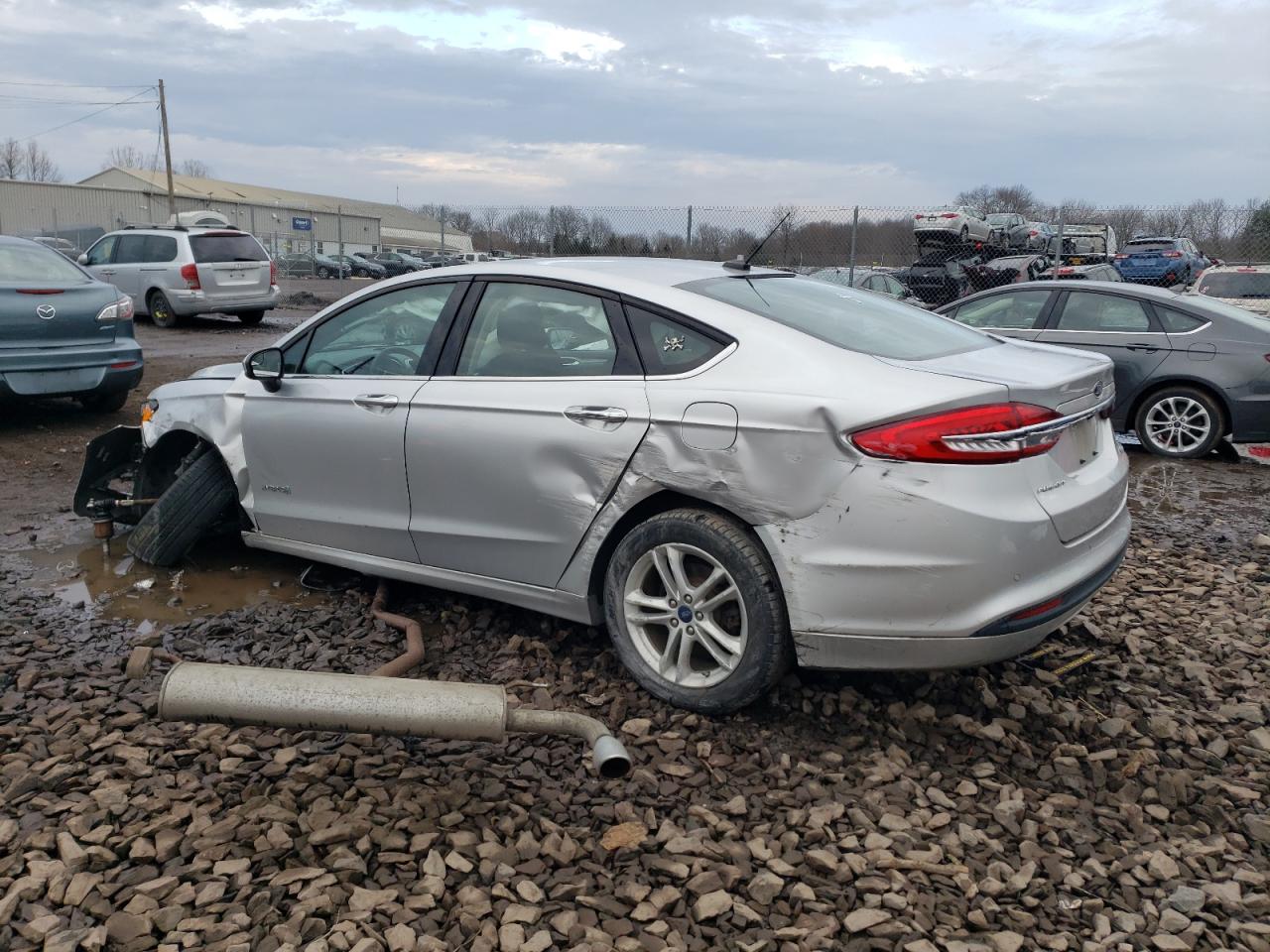 3FA6P0LU7JR261816 FORD FUSION 2018