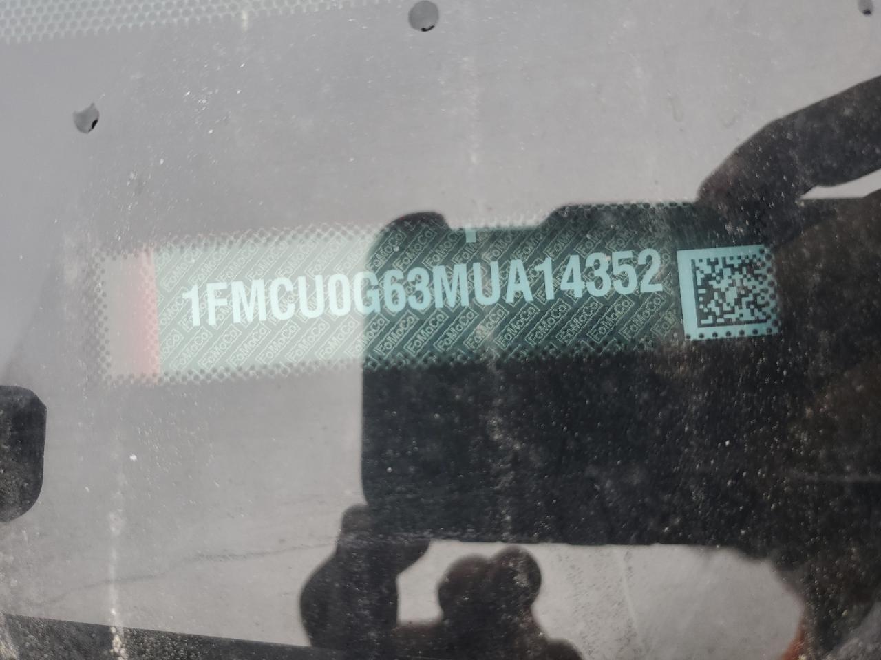 1FMCU0G63MUA14352 FORD ESCAPE 2021