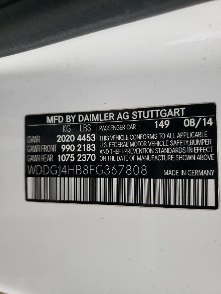 WDDGJ4HB8FG367808 2015 Mercedes-Benz C 250