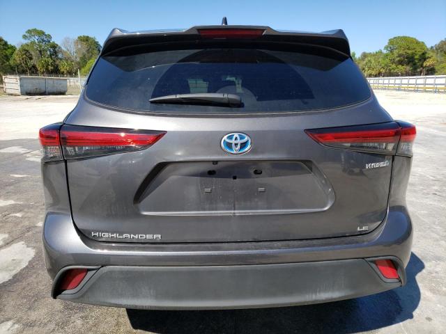 VIN 5TDBBRCH9PS125479 2023 Toyota Highlander, Hybri... no.6