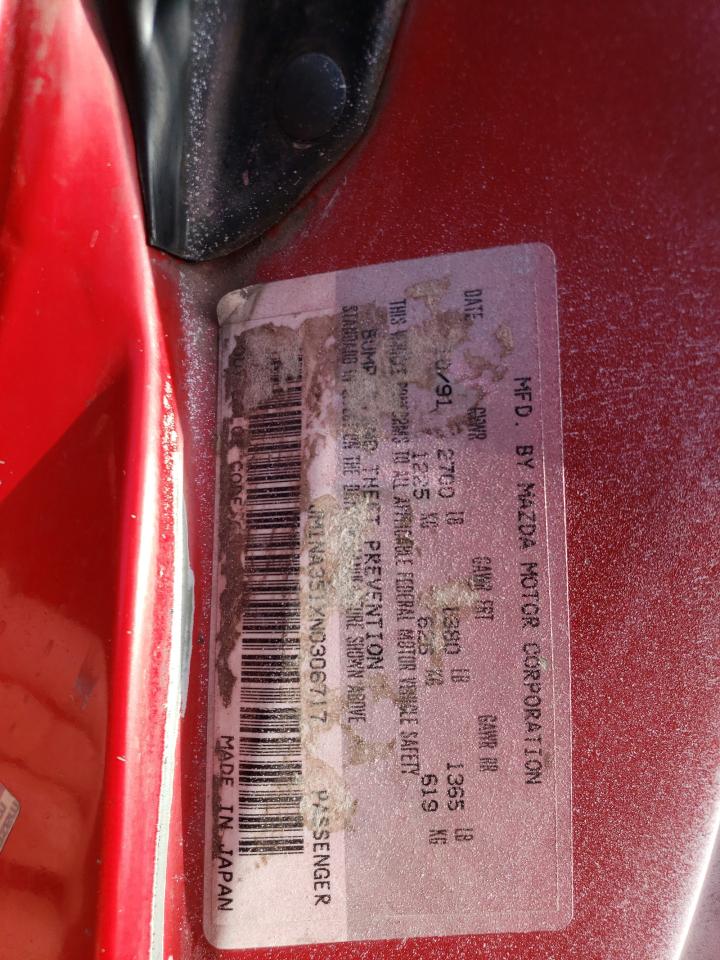 JM1NA351XN0306717 1992 Mazda Mx-5 Miata