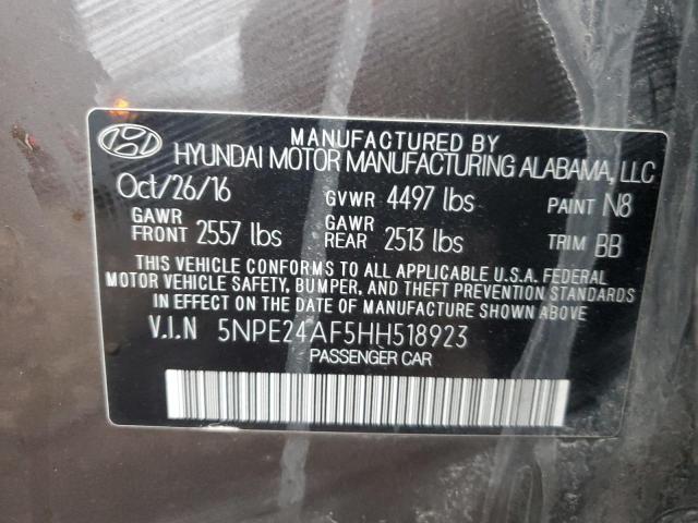 2017 HYUNDAI SONATA SE - 5NPE24AF5HH518923