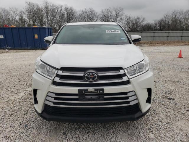 VIN 5TDZARFH6KS049385 2019 Toyota Highlander, LE no.5