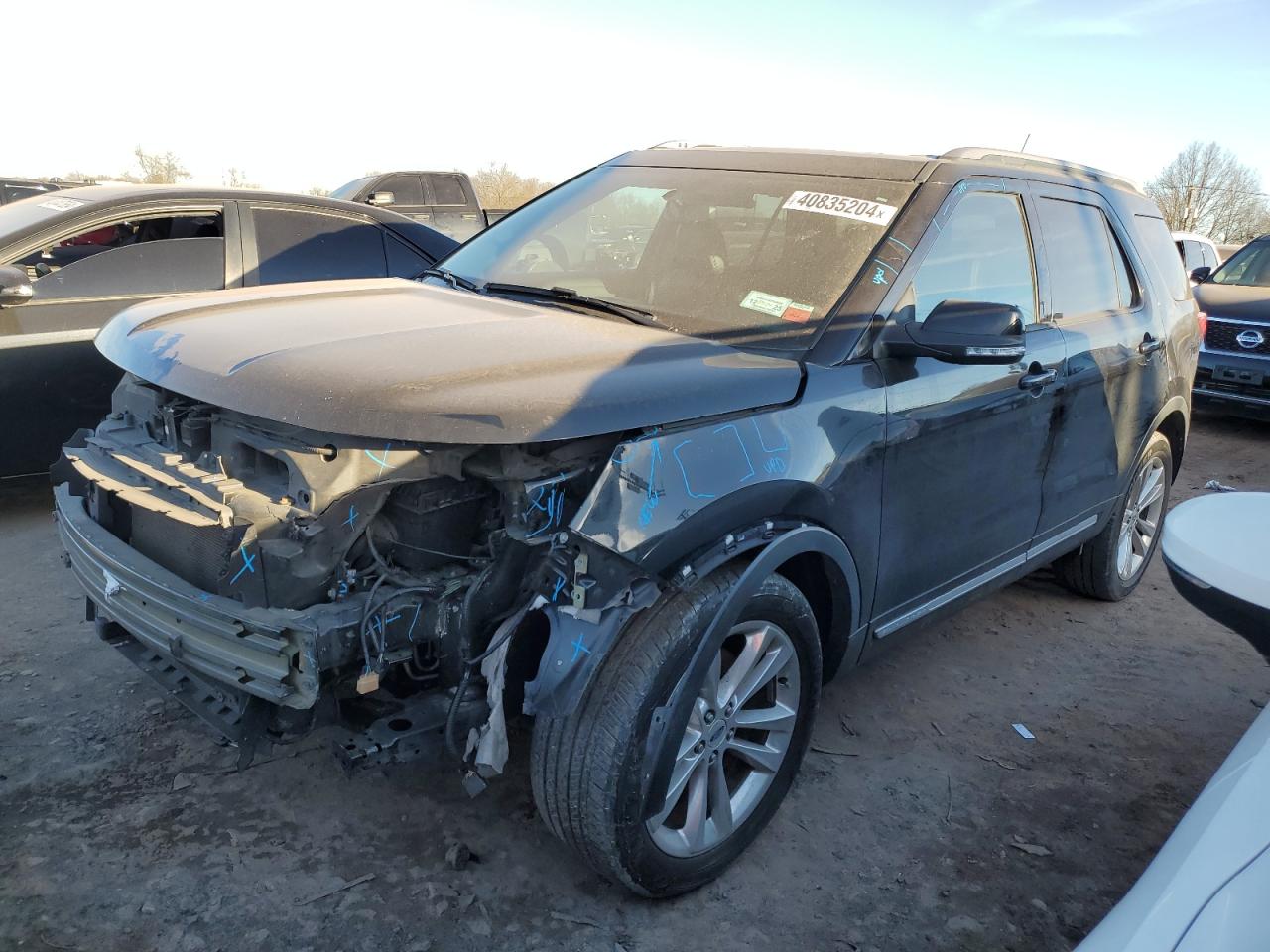 Lot #2582867642 2018 FORD EXPLORER X