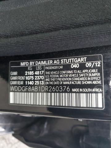 VIN WDDGF8AB1DR260376 2013 Mercedes-Benz C-Class, 3... no.12