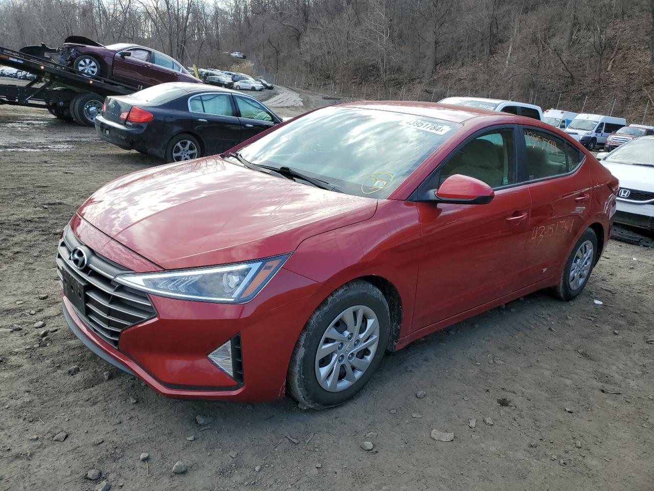 KMHD74LF7KU818000 HYUNDAI ELANTRA 2019
