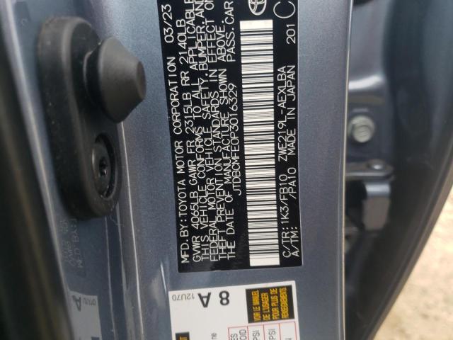 2023 TOYOTA COROLLA LE JTDBCMFE0P3016329