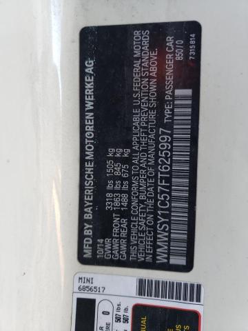 2015 MINI COOPER ROA - WMWSY1C57FT625997
