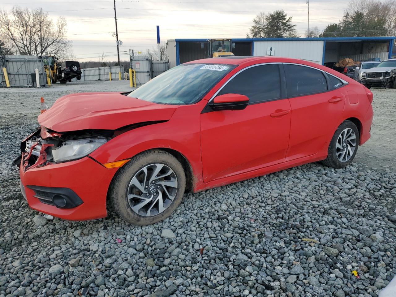 2HGFC2F74HH514458 HONDA CIVIC 2017