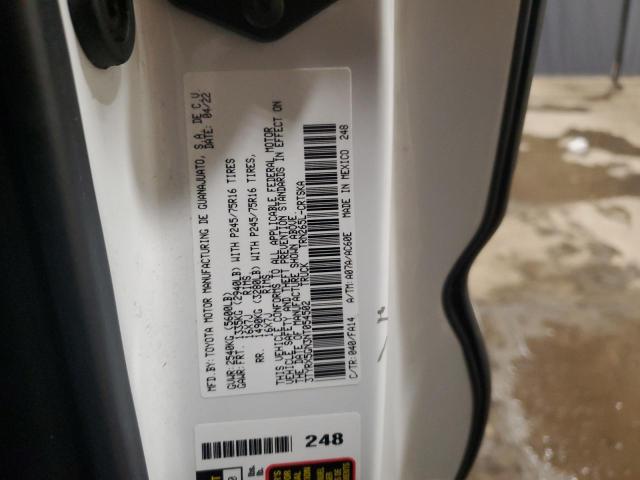 2022 TOYOTA TACOMA ACC 3TYRX5GN3NT054502