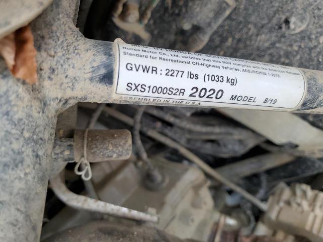 2020 HONDA SXS1000 S2 - 1HFVE0543L4100499