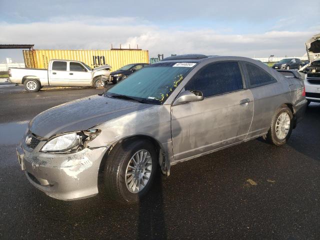 Lot #2421465062 2005 HONDA CIVIC EX salvage car