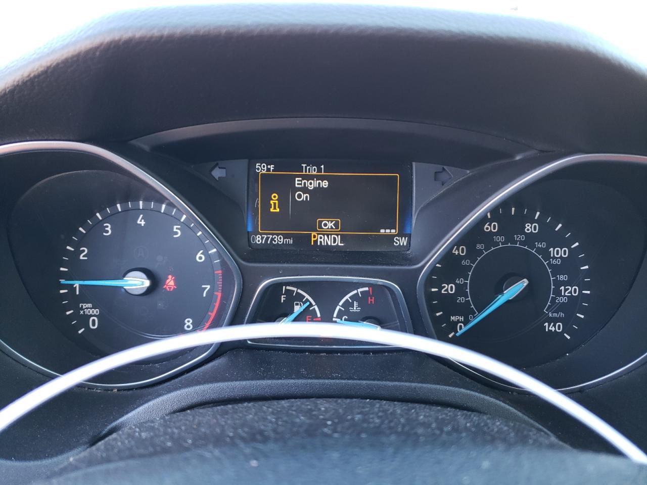 1FADP3F21HL231593 FORD FOCUS 2017