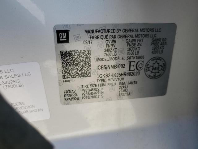 2017 GMC YUKON XL D - 1GKS2HKJ5HR402020