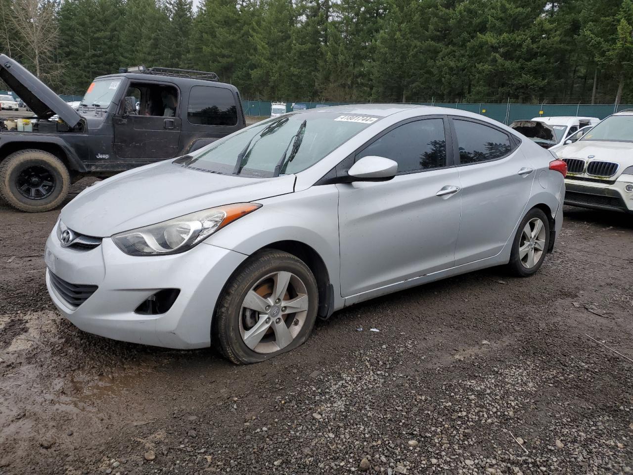 2013 Hyundai Elantra Gls vin: KMHDH4AE8DU953089