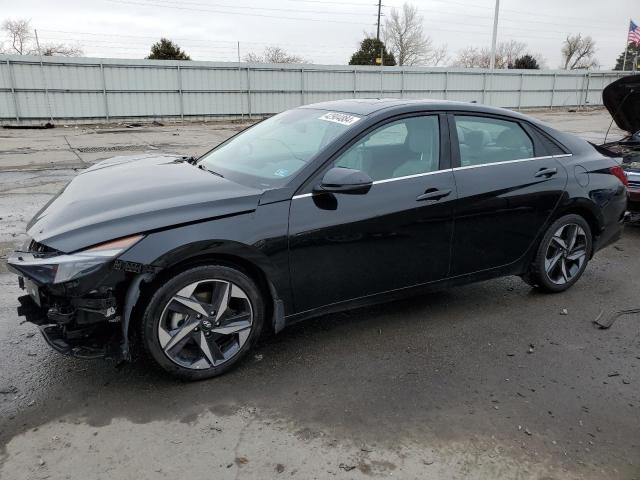 Vin: kmhlp4ag1nu289347, lot: 42904884, hyundai elantra limited 20221