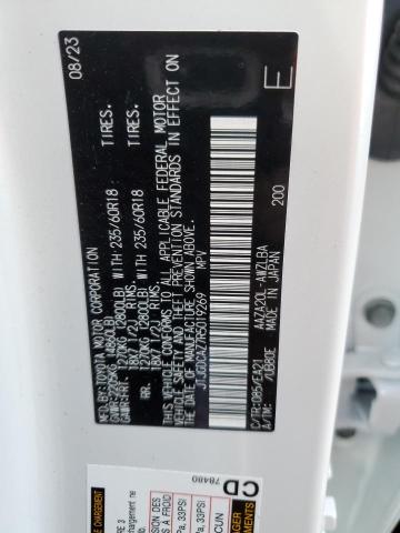 2024 LEXUS NX 250 PRE JTJGDCAZ7R5019269