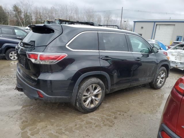 VIN 5TDJKRFHXES028537 2014 Toyota Highlander, Xle no.3