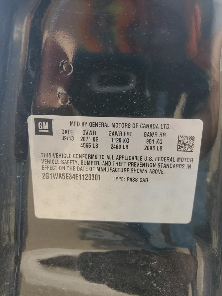 2G1WA5E34E1120301 2014 Chevrolet Impala Limited Ls